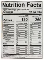 Grandy Organics Peanut Butter & Dark Chocolate Granola - 6g Protein Snackable Granola Clusters - Whole Grain, Gluten Free, Non-GMO, Certified Organic Healthy Snacks - Pack of 1 - Image 7
