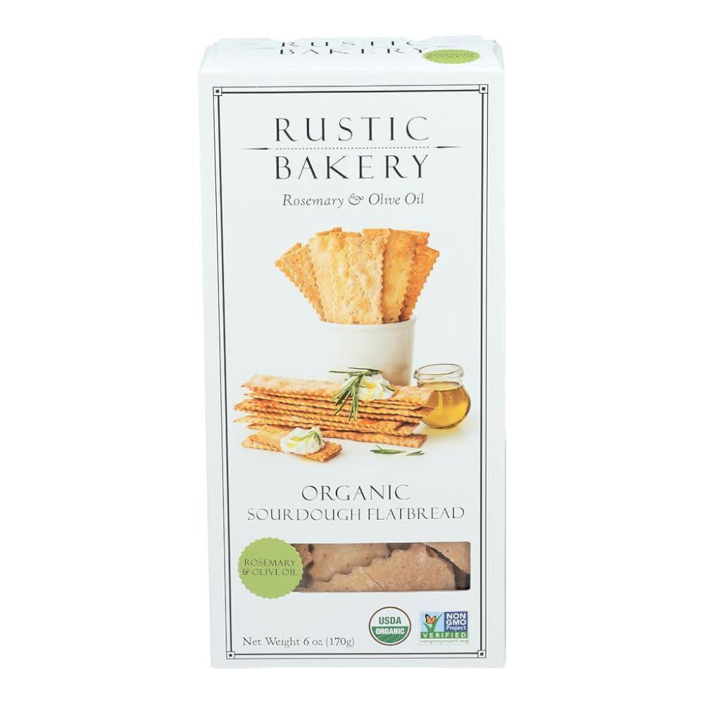 Photoroom-20260908_233434_4 Rustic Bakery Organic Flatbread, Rosemary & Olive Oil, 6 oz - Image 1