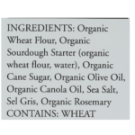 Rustic Bakery Organic Flatbread, Rosemary & Olive Oil, 6 oz - Image 7